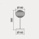 Ciao Table lamp with opal glass