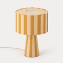 Emmie Table lamp, Yellow Polyester