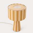 Emmie Table lamp, Yellow Polyester
