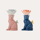 Eri Cat Candle Holder - set of 2