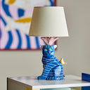 Eri Cat Table Lamp - Blue