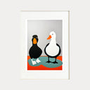 The Odd Couple Limited Edition Print Framed by MC&RO
