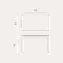 Piave 120x70 Dining Table