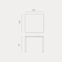 Piave 90 Dining Table
