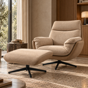 Archie Armchair with Footstool