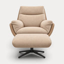Archie Armchair with Footstool