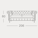 Leeson 3 Seater