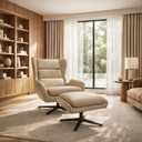 Rowan Armchair and footstool